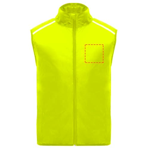 Jannu lichte unisex hardloopbodywarmer