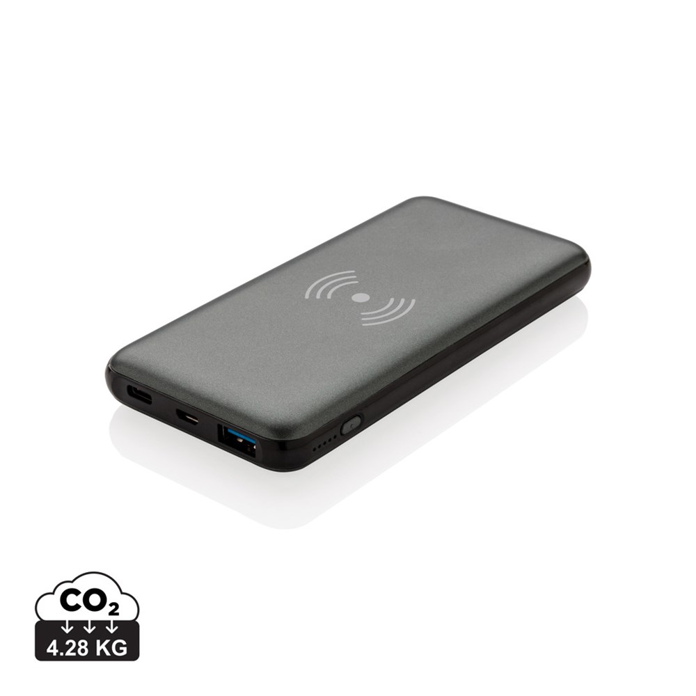 10.000 mAh powerbank met 10W draadloos snelladen met PD