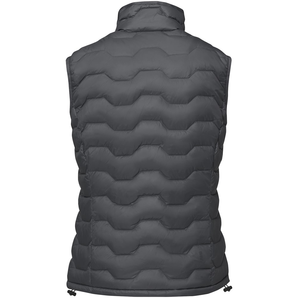 Epidote GRS gerecyclede geïsoleerde down bodywarmer voor dames