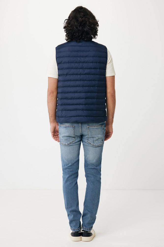 Iqoniq Meru heren gerecycled polyester bodywarmer