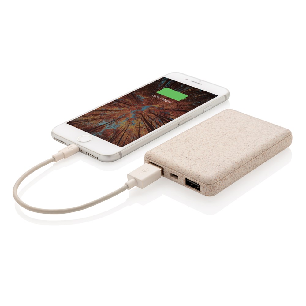 5.000 mAh zakformaat powerbank van tarwestro