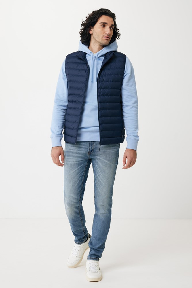 Iqoniq Meru heren gerecycled polyester bodywarmer