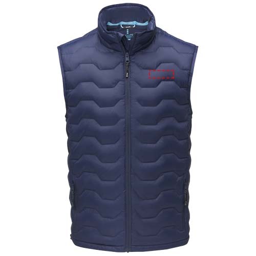 Epidote GRS gerecyclede geïsoleerde down bodywarmer voor heren