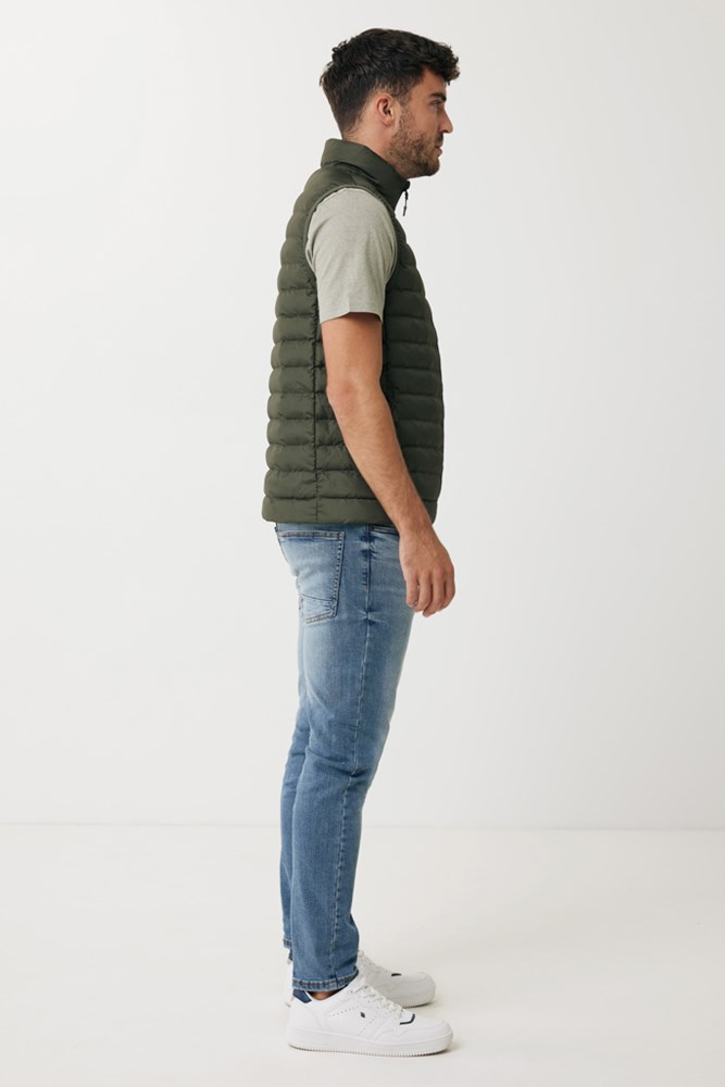 Iqoniq Meru heren gerecycled polyester bodywarmer