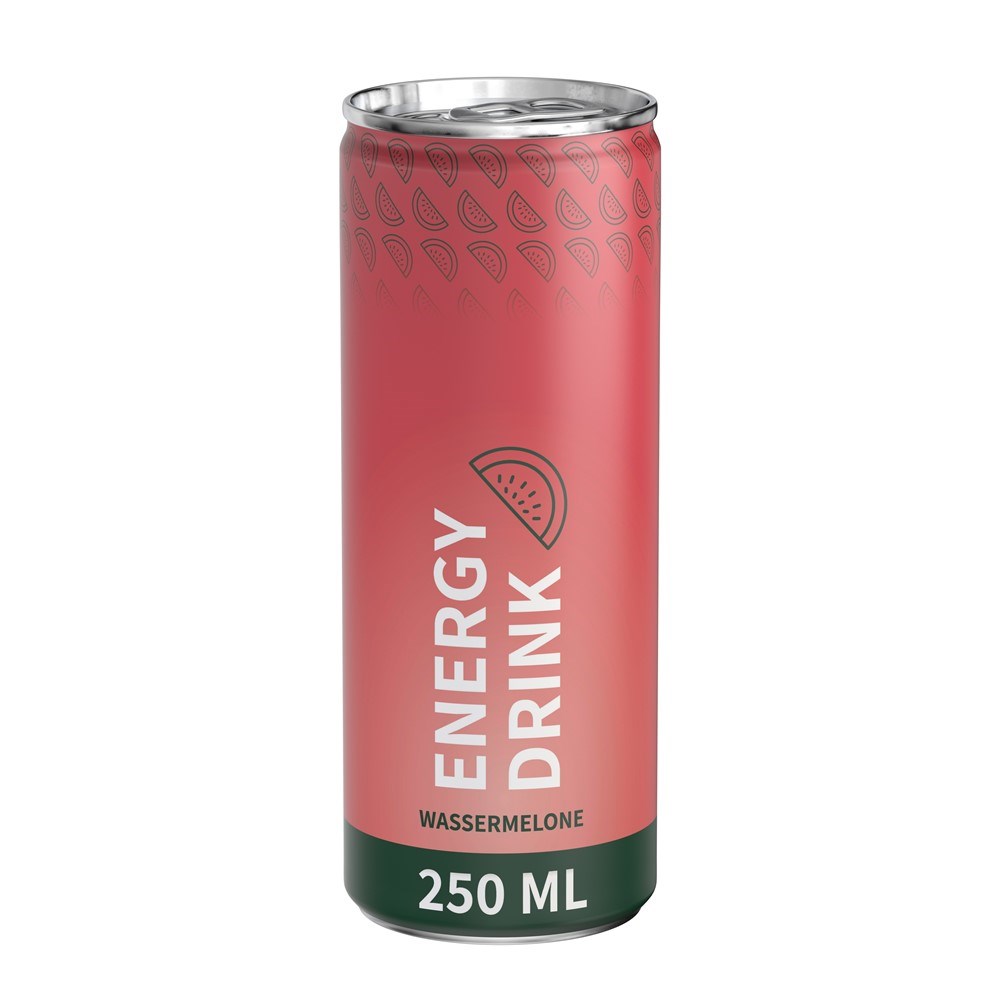 Energy Drink Watermeloen, 250 ml, Fullbody (GER)