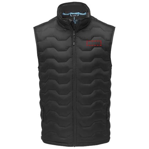 Epidote GRS gerecyclede geïsoleerde down bodywarmer voor heren