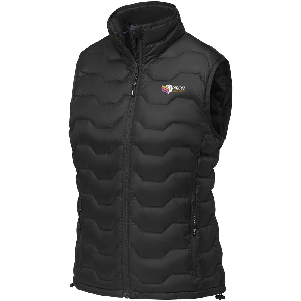 Epidote GRS gerecyclede geïsoleerde down bodywarmer voor dames