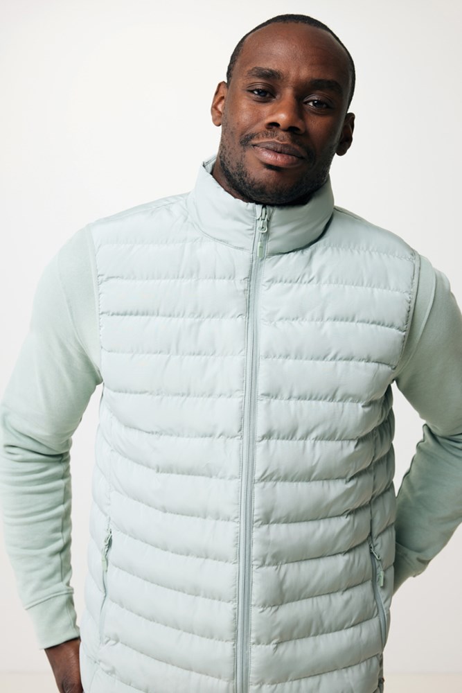 Iqoniq Meru heren gerecycled polyester bodywarmer