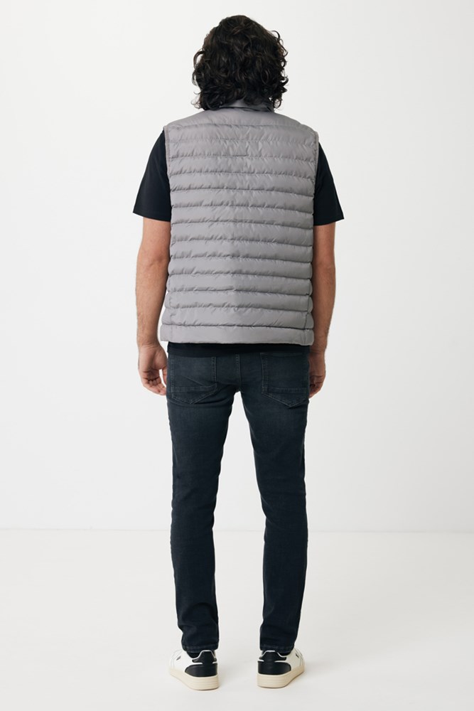 Iqoniq Meru heren gerecycled polyester bodywarmer