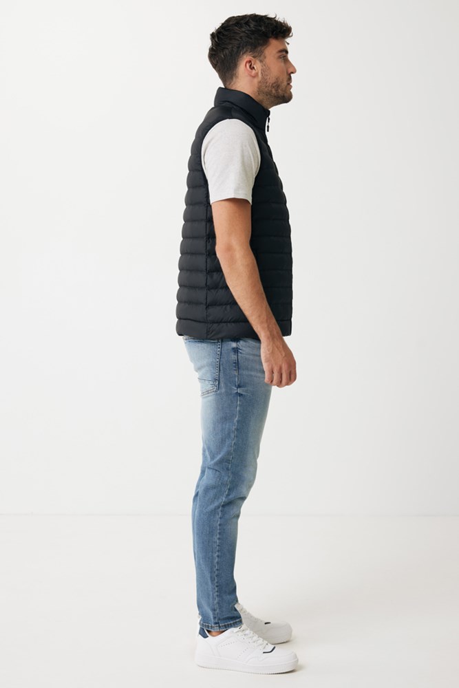 Iqoniq Meru heren gerecycled polyester bodywarmer