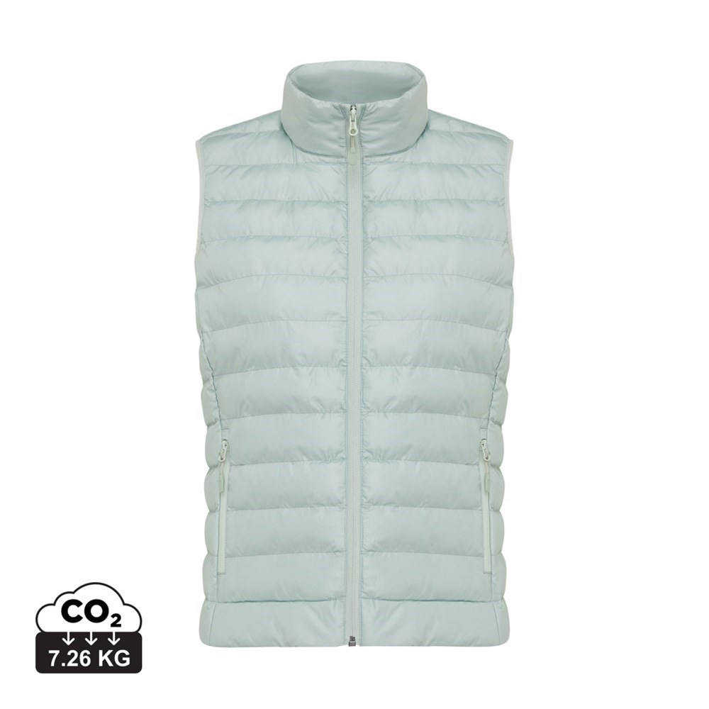 Iqoniq Meru dames gerecycled polyester bodywarmer