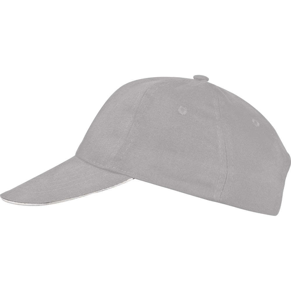 6-panel sandwich katoenen baseballcap