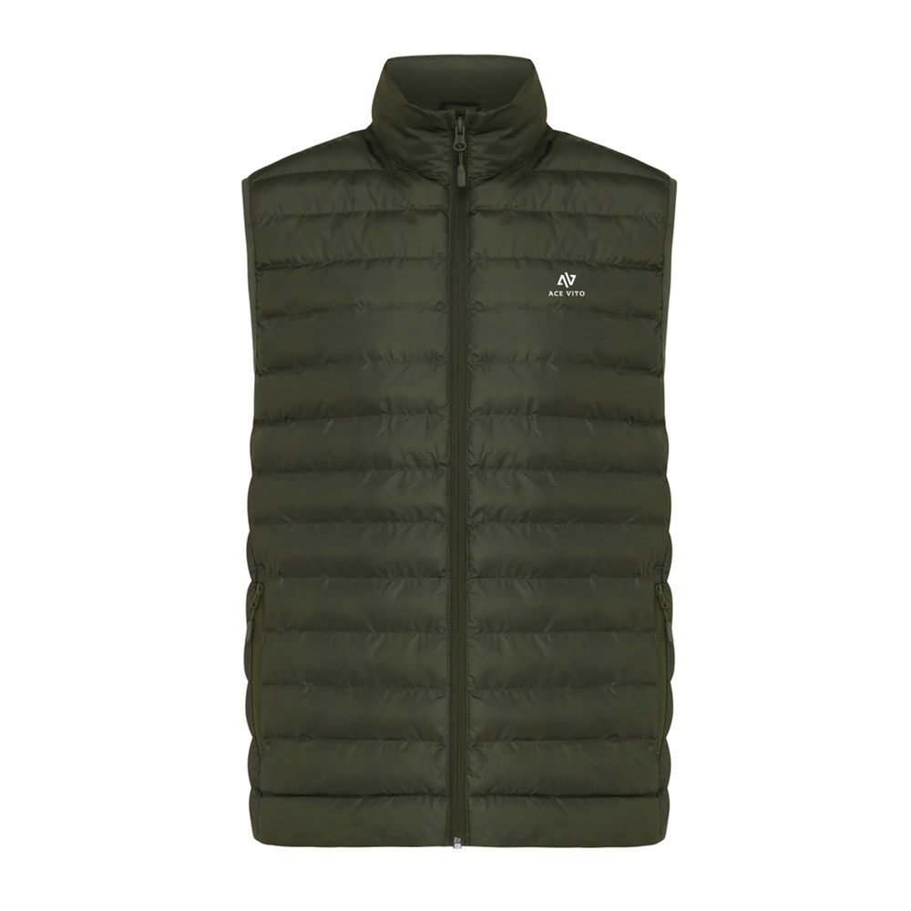 Iqoniq Meru heren gerecycled polyester bodywarmer