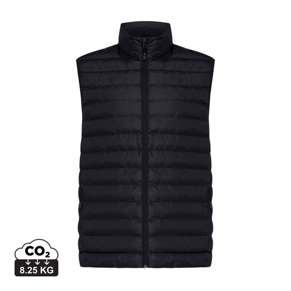 Iqoniq Meru heren gerecycled polyester bodywarmer